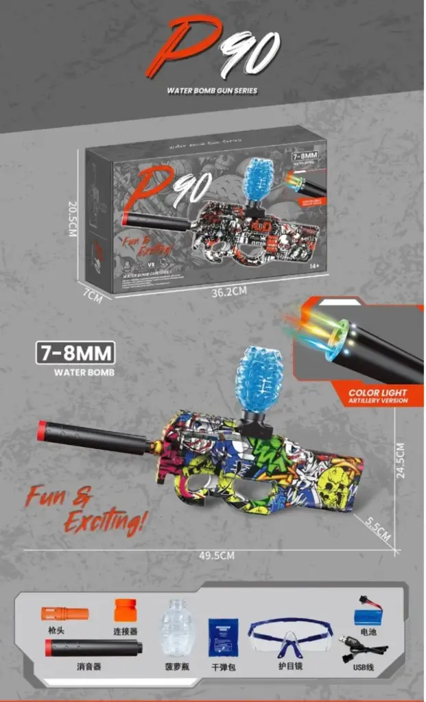 PISTOLA MINI HIDROGEL