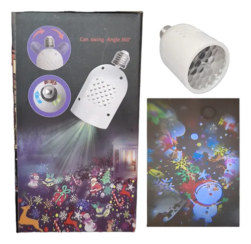 PROYECTOR NAVIDEÑO BOMBILLO