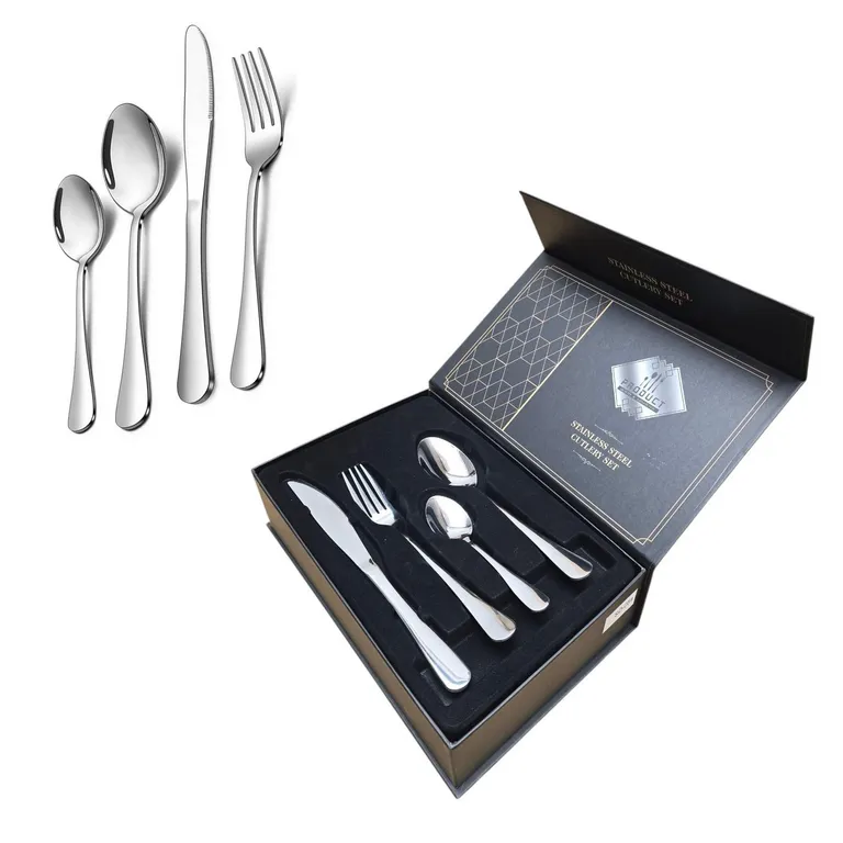 SET DE CUCHILLOS Y CUBIERTOS POR 12 PIEZAS