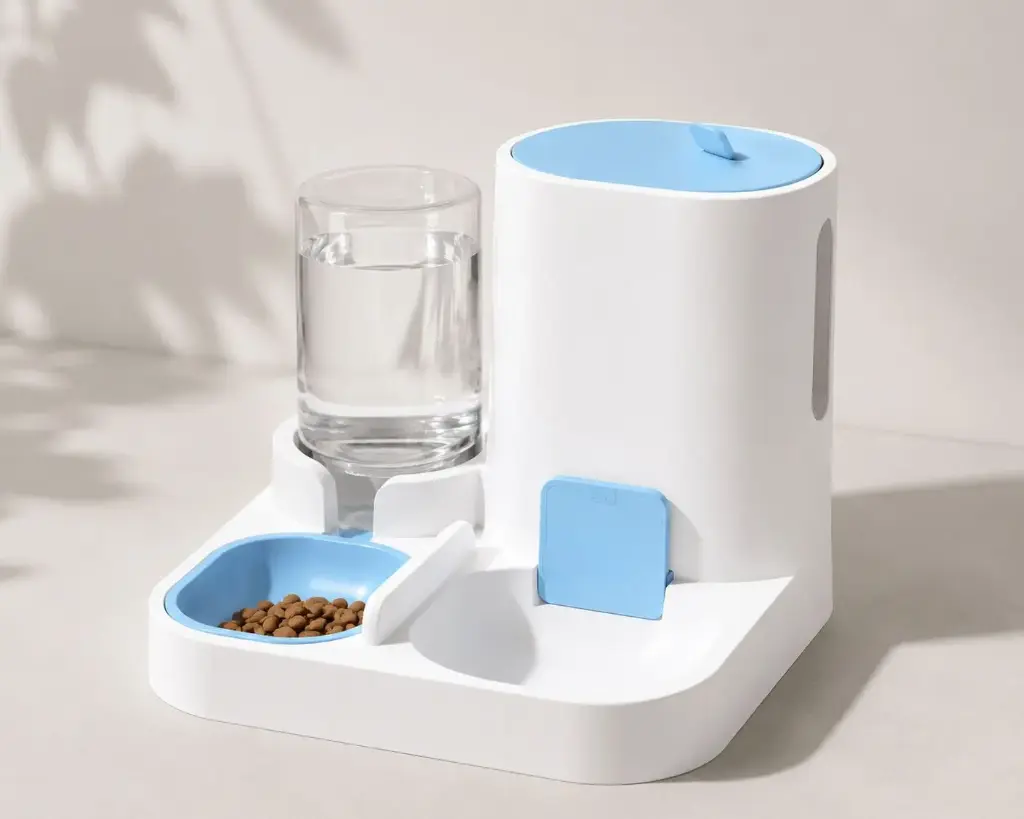 DISPENSADOR DE AGUA Y COMIDA AUTOMATICO MASCOTA