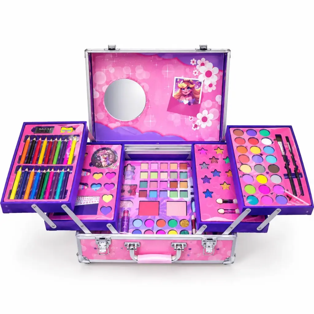 KIT DE MAQUILLAJE PARA NIÑAS UNICORNIO