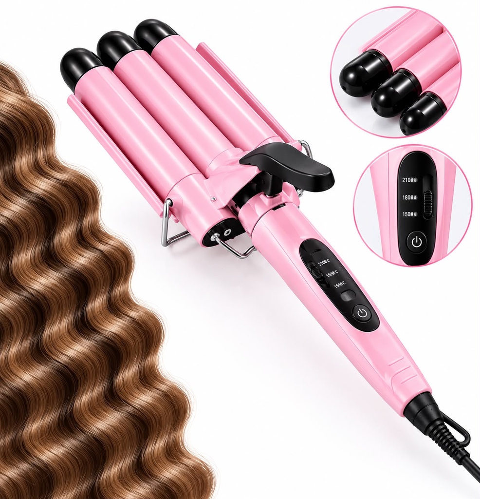 PINZA PLANCHA SIRENA 3 TUBOS