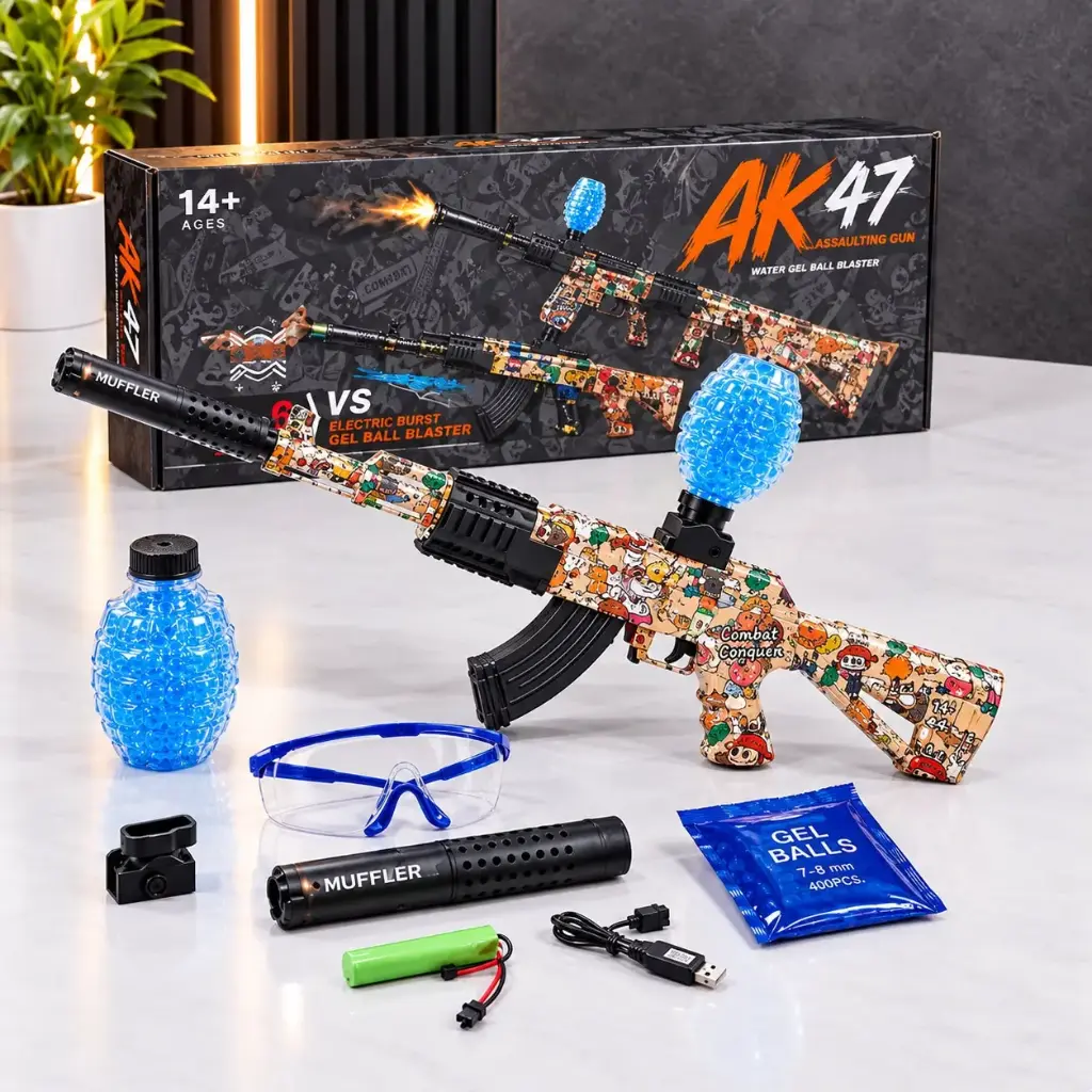 PISTOLA HIDROGEL PEQUEÑA AK-47 