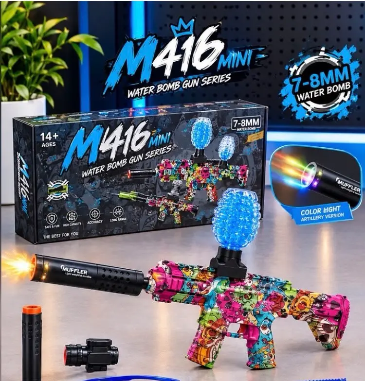PISTOLA MINI HIDROGEL M416