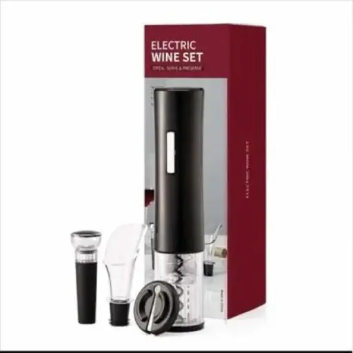 [RC-59] KIT DESCORCHADOR DE VINO PILA