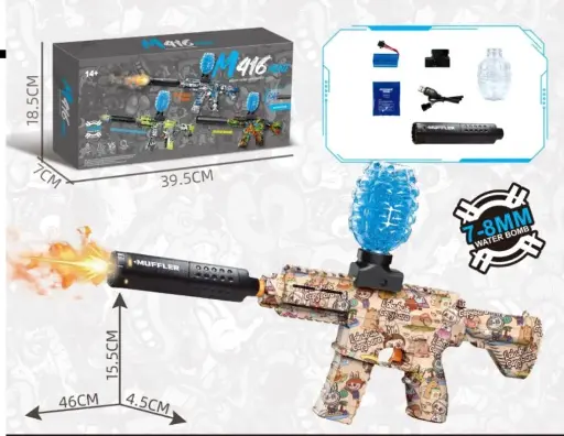 [G360-10B, G360-9B, G360-7B, G360-8B, G360-6B, G360] PISTOLA MINI HIDROGEL 