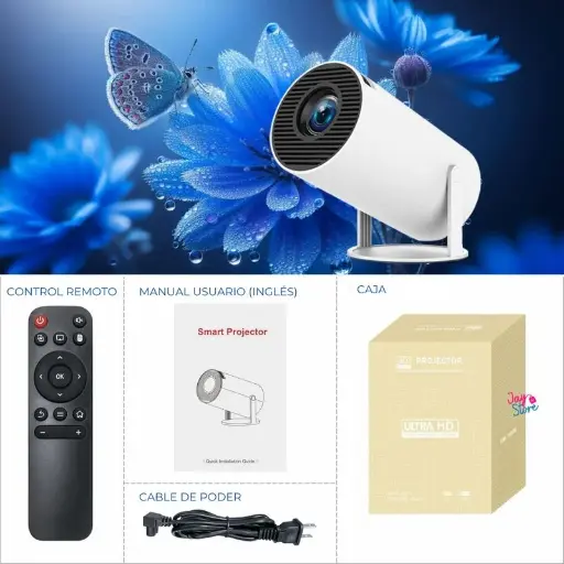 [HY300] PROYECTOR HY300 CILINDRO BLANCO