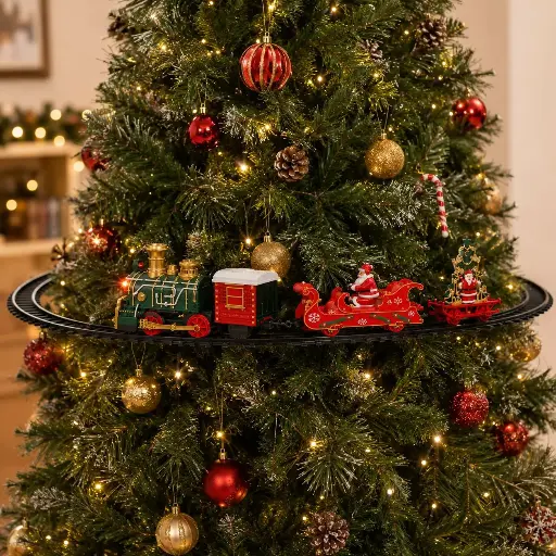 [699-128A] TREN NAVIDEÑO ARBOL