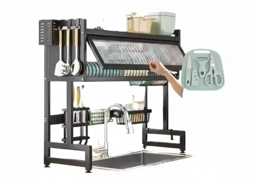 [RC65 SINGLE] ESCURRIDOR DE PLATOS CON TAPA 65CM