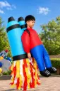 DISFRAZ INFLABLE CHALECO VOLADOR