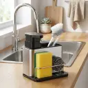 DISPENSADOR DE JABON LOSA PLATEADO
