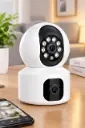 CAMARA DE MONITOREO INTERIOR DOBLE LENTE