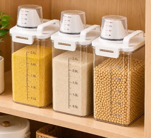 [ST-224] RECIPIENTE DE GRANOS CON DISPENSADOR